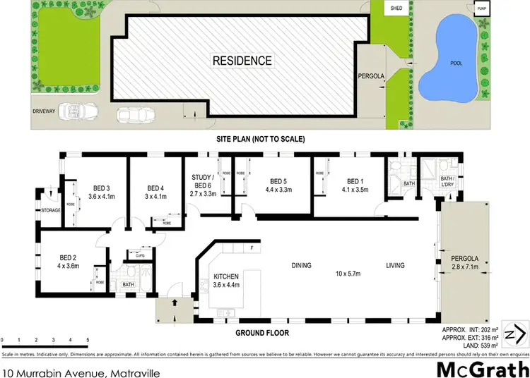 Floorplan of Homely house listing, 10 Murrabin Avenue, Matraville NSW 2036
