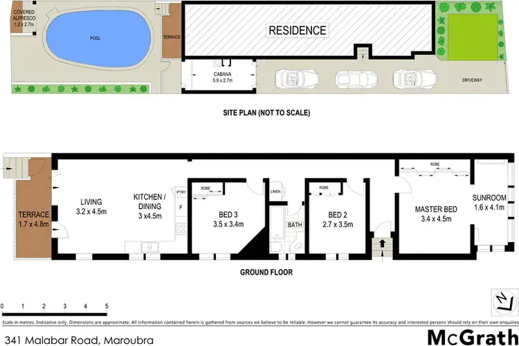 Floorplan of Homely house listing, 341 Malabar Road, Maroubra NSW 2035