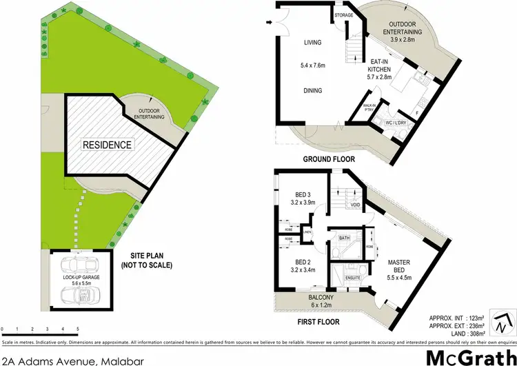 Floorplan of Homely house listing, 2A Adams Avenue, Malabar NSW 2036