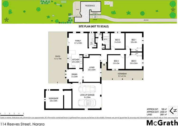 Floorplan of Homely house listing, 114 Reeves Street, Narara NSW 2250