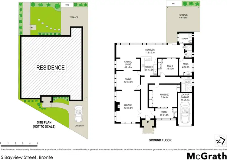 Floorplan of Homely house listing, 5 Bayview Street, Bronte NSW 2024