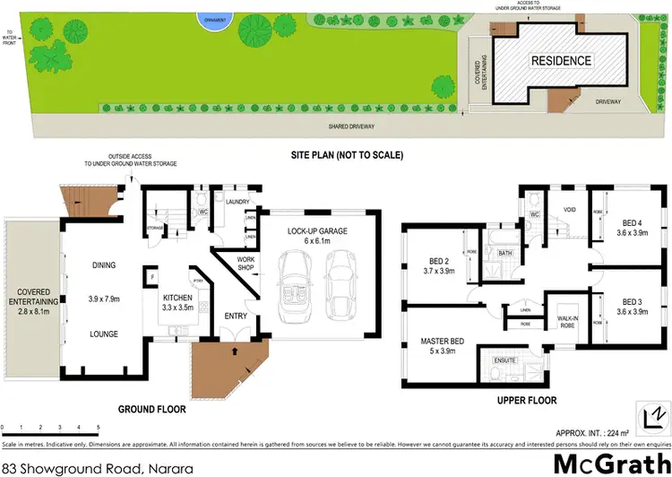Floorplan of Homely house listing, 83 Showground Road, Narara NSW 2250