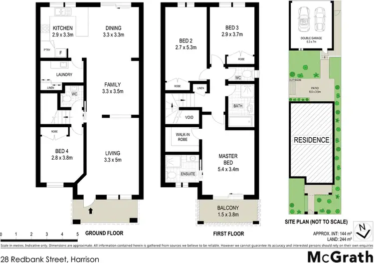 Floorplan of Homely house listing, 28 Redbank Street, Harrison ACT 2914