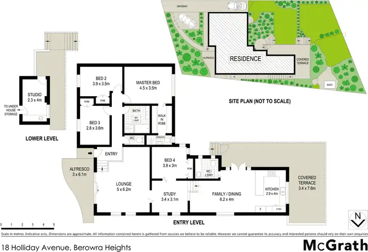 Floorplan of Homely house listing, 18 Holliday Avenue, Berowra Heights NSW 2082