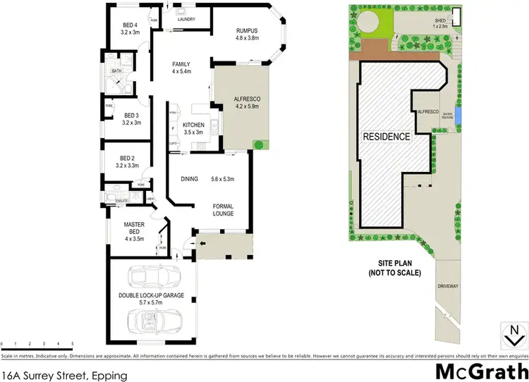 Floorplan of Homely house listing, 16A Surrey Street, Epping NSW 2121