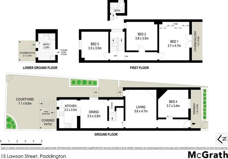 Floorplan of Homely house listing, 15 Lawson Street, Paddington NSW 2021