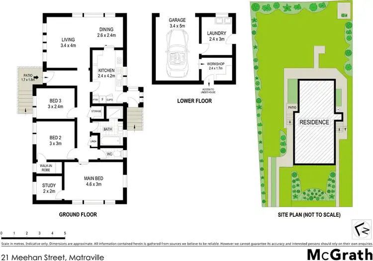 Floorplan of Homely house listing, 21 Meehan Street, Matraville NSW 2036