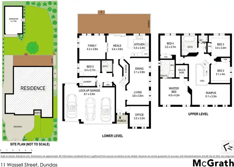 Floorplan of Homely house listing, 11 Wassell Street, Dundas NSW 2117
