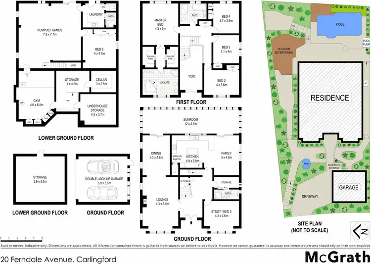 Floorplan of Homely house listing, 20 Ferndale Avenue, Carlingford NSW 2118