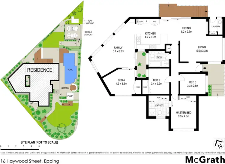 Floorplan of Homely house listing, 16 Haywood Street, Epping NSW 2121