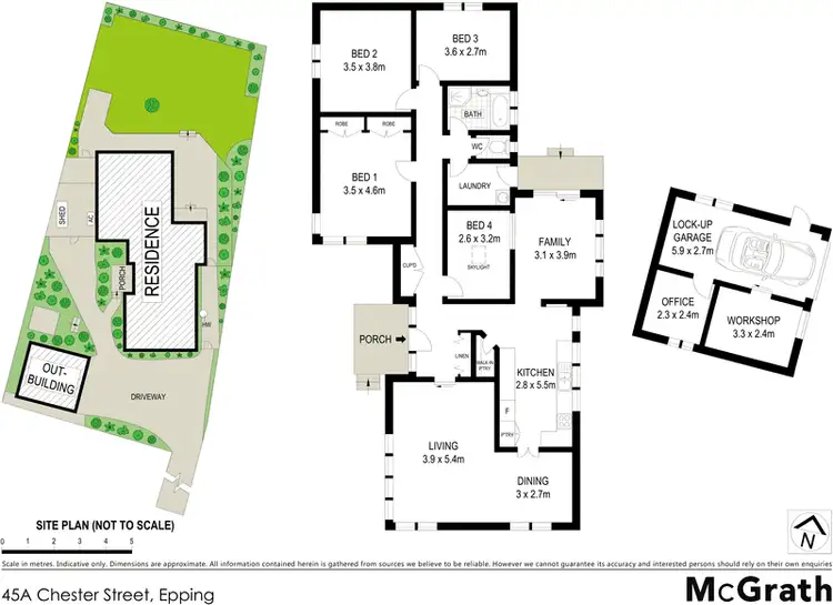 Floorplan of Homely house listing, 45A Chester Street, Epping NSW 2121
