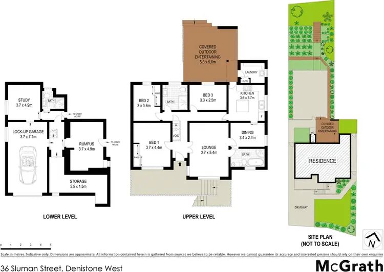 Floorplan of Homely house listing, 36 Sluman Street, Denistone West NSW 2114