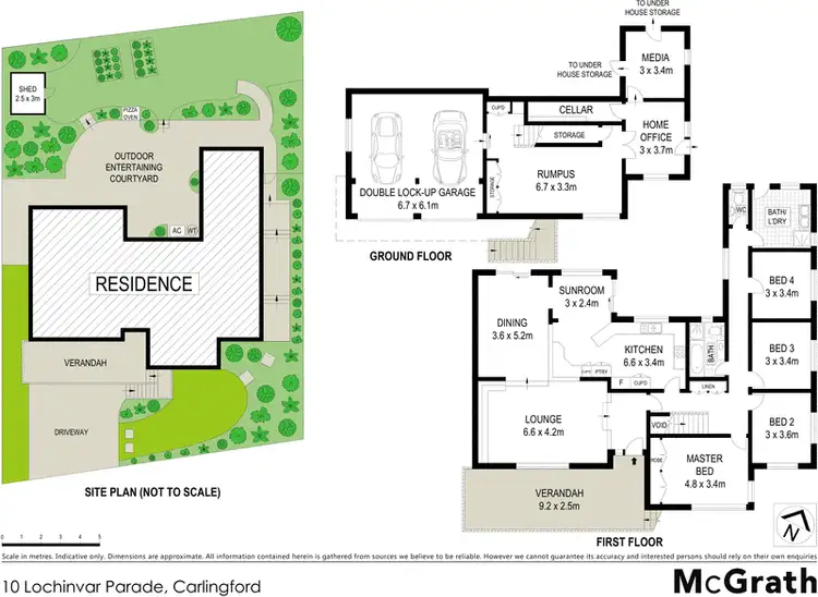 Floorplan of Homely house listing, 10 Lochinvar Parade, Carlingford NSW 2118