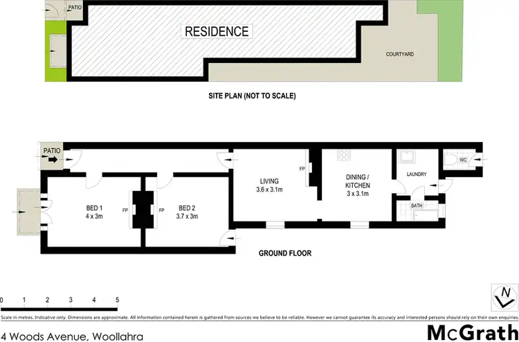 Floorplan of Homely house listing, 4 Woods Avenue, Woollahra NSW 2025