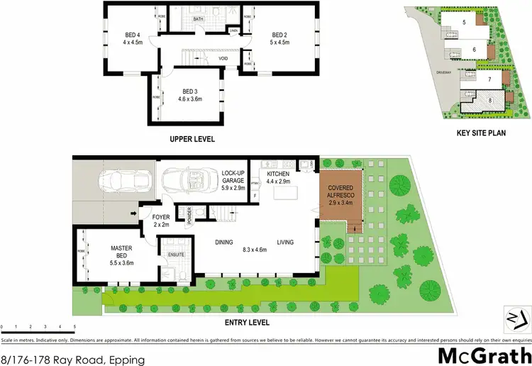 Floorplan of Homely townhouse listing, 8/176 Ray Road, Epping NSW 2121