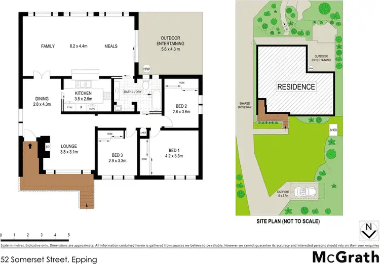 Floorplan of Homely house listing, 52 Somerset Street, Epping NSW 2121