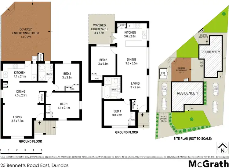 Floorplan of Homely house listing, 25 Bennetts Road East, Dundas NSW 2117