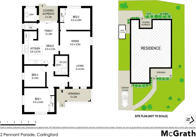 Floorplan of Homely house listing, 2 Pennant Parade, Carlingford NSW 2118