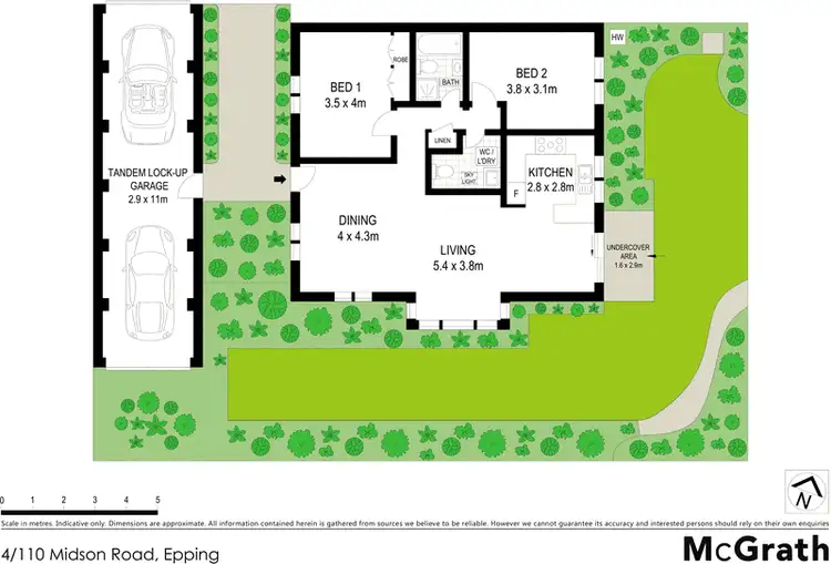 Floorplan of Homely villa listing, 4/110 Midson Road, Epping NSW 2121