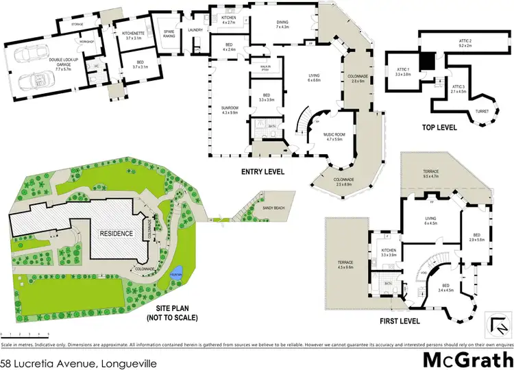 Floorplan of Homely house listing, 58 Lucretia Avenue, Longueville NSW 2066