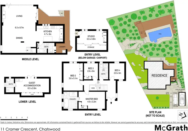 Floorplan of Homely house listing, 11 Cramer Crescent, Chatswood NSW 2067