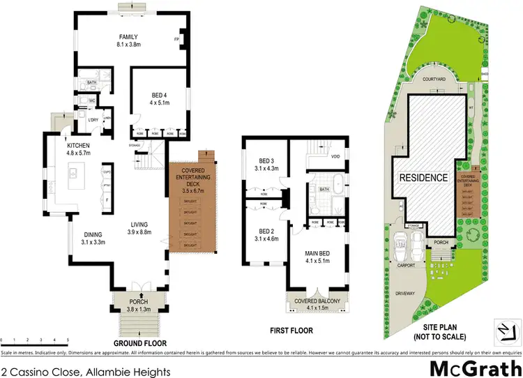 Floorplan of Homely house listing, 2 Cassino Close, Allambie Heights NSW 2100