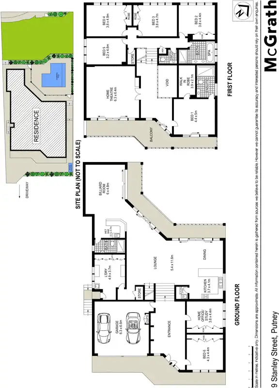 Floorplan of Homely house listing, 9 Stanley Street, Putney NSW 2112