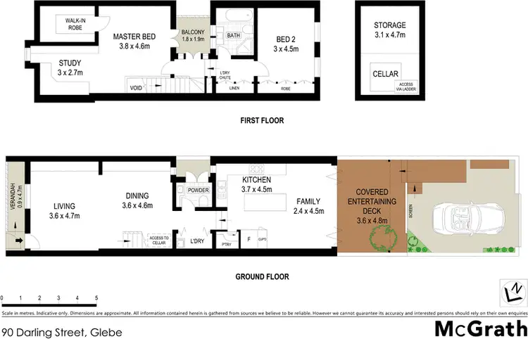 Floorplan of Homely house listing, 90 Darling Street, Glebe NSW 2037