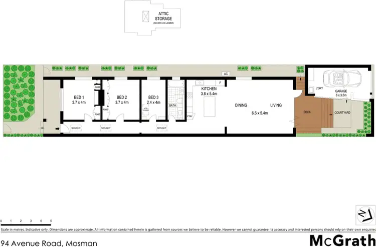 Floorplan of Homely house listing, 94 Avenue Road, Mosman NSW 2088