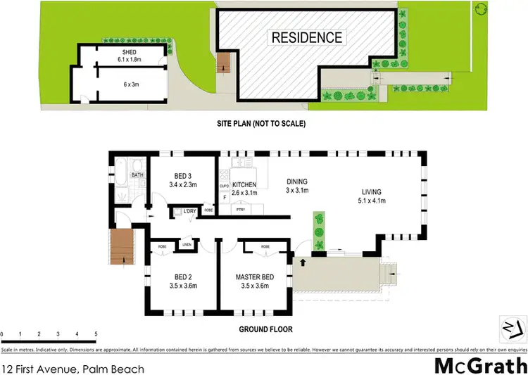Floorplan of Homely house listing, 12 First Avenue, Palm Beach QLD 4221