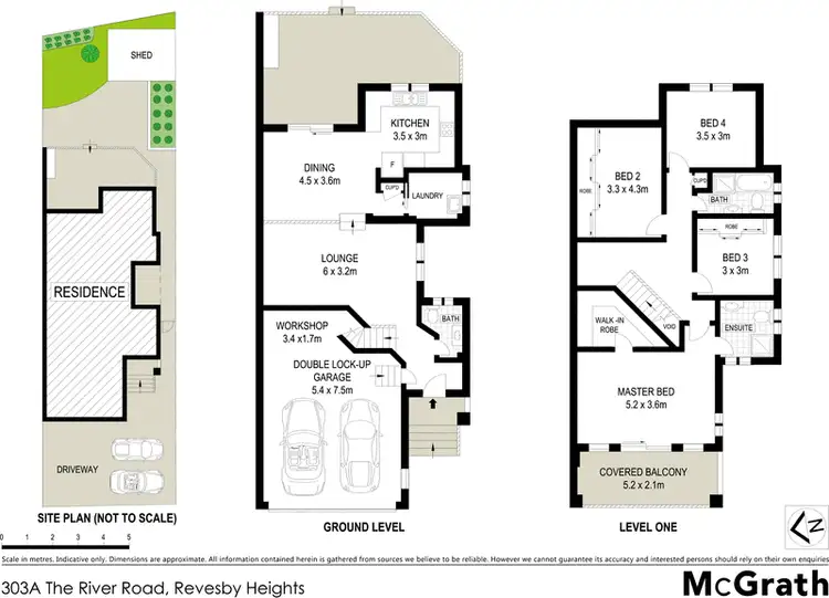 Floorplan of Homely house listing, 303A The River Road, Revesby Heights NSW 2212