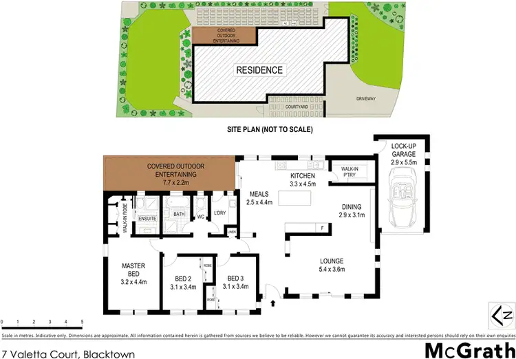 Floorplan of Homely house listing, 7 Valetta Court, Blacktown NSW 2148