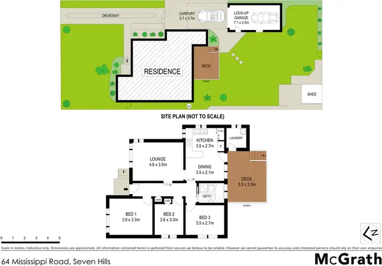 Floorplan of Homely house listing, 64 Mississippi Road, Seven Hills NSW 2147