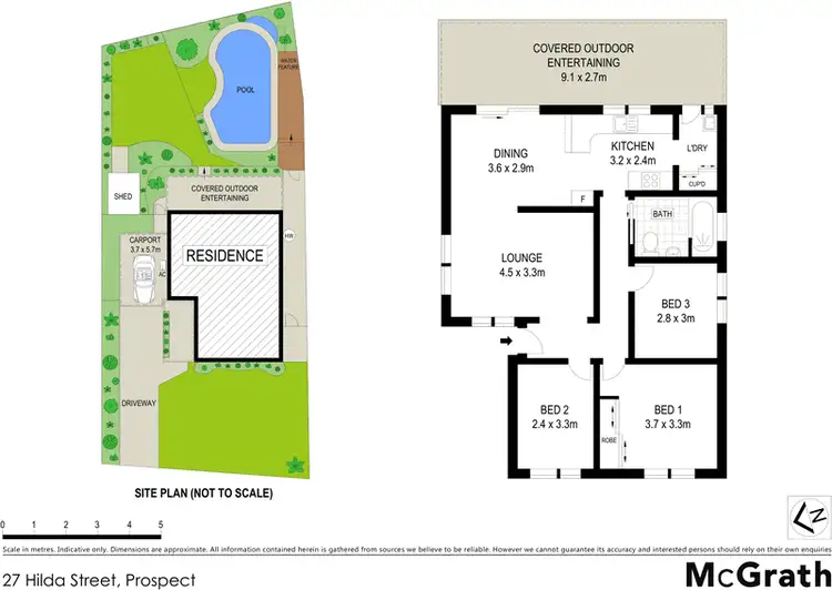 Floorplan of Homely house listing, 27 Hilda Street, Prospect NSW 2148