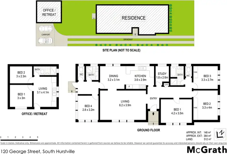Floorplan of Homely house listing, 120 George Street, South Hurstville NSW 2221