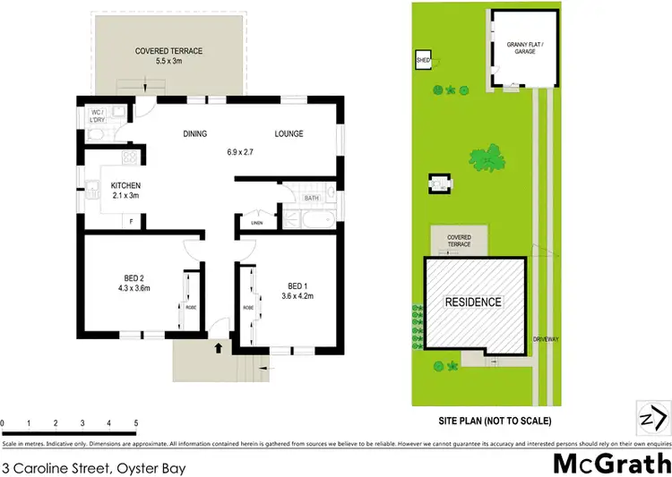 Floorplan of Homely house listing, 3 Caroline Street, Oyster Bay NSW 2225
