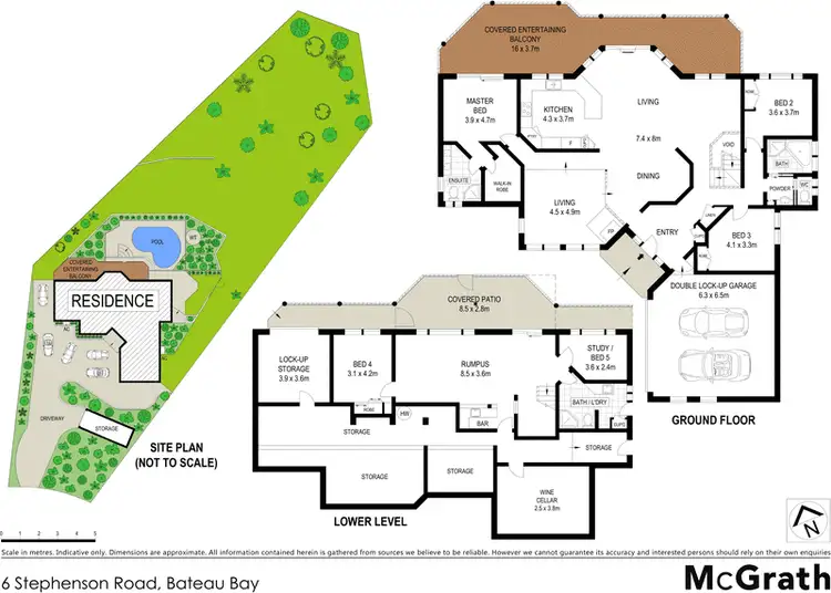 Floorplan of Homely house listing, 6 Stephenson Road, Bateau Bay NSW 2261