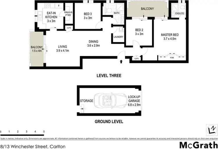 Floorplan of Homely apartment listing, 8/13 Winchester Street, Carlton NSW 2218