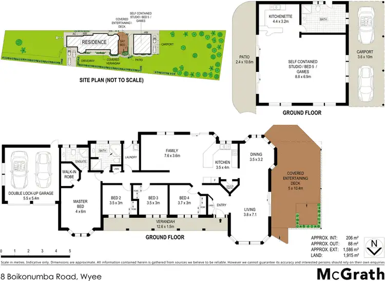 Floorplan of Homely house listing, 8 Boikonumba Road, Wyee NSW 2259