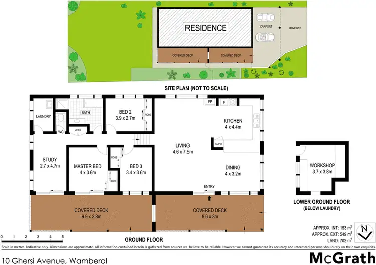 Floorplan of Homely house listing, 10 Ghersi Avenue, Wamberal NSW 2260