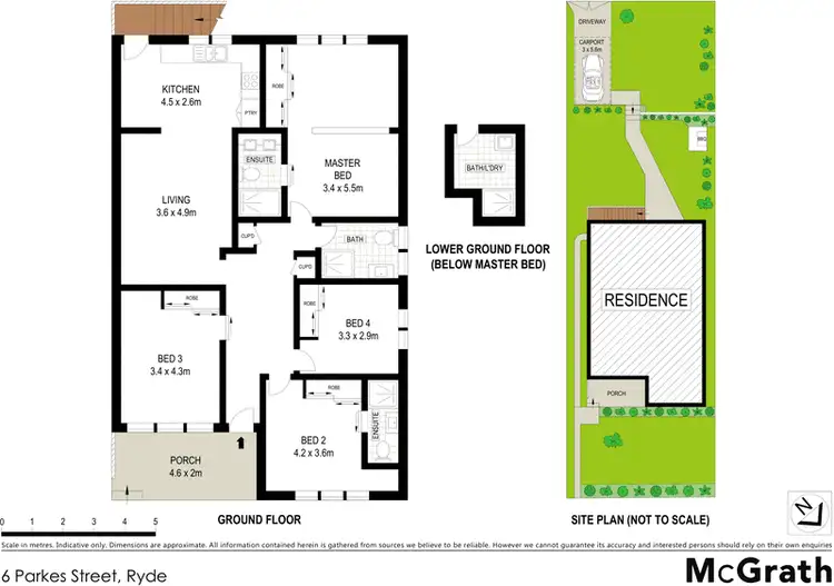 Floorplan of Homely house listing, 6 Parkes Street, Ryde NSW 2112
