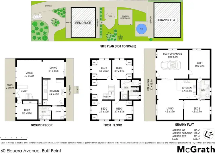 Floorplan of Homely house listing, 60 Elouera Avenue, Buff Point NSW 2262