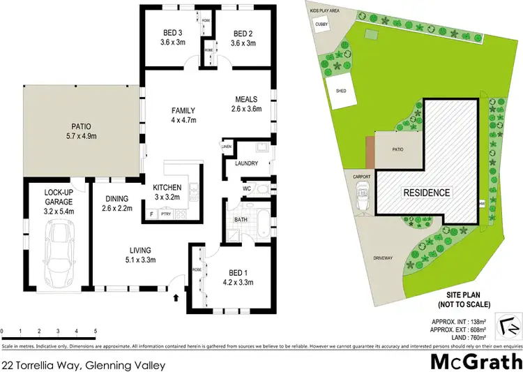 Floorplan of Homely house listing, 22 Torrellia Way, Glenning Valley NSW 2261