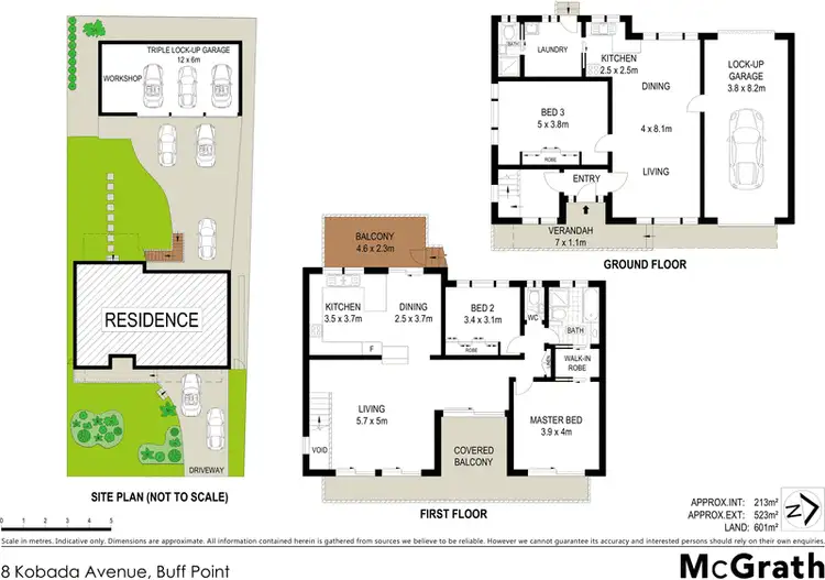 Floorplan of Homely house listing, 8 Kobada Avenue, Buff Point NSW 2262