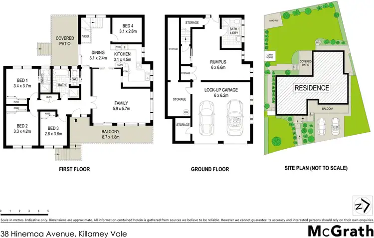Floorplan of Homely house listing, 38 Hinemoa Avenue, Killarney Vale NSW 2261