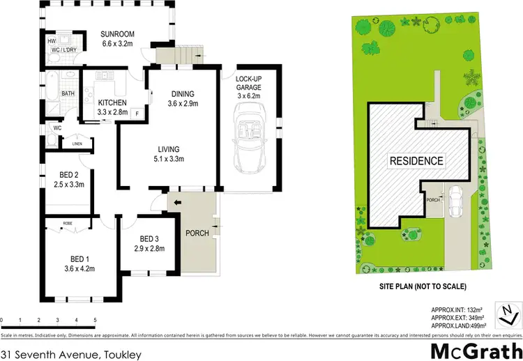 Floorplan of Homely house listing, 31 Seventh Avenue, Toukley NSW 2263