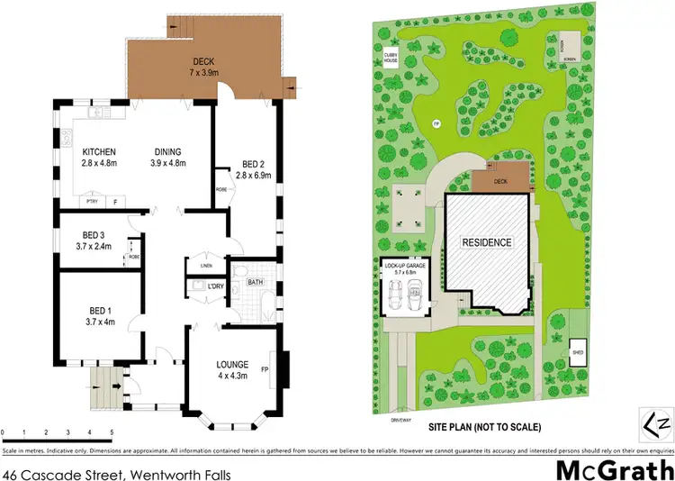 Floorplan of Homely house listing, 46 Cascade Street, Wentworth Falls NSW 2782