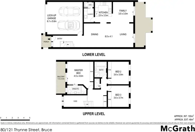 Floorplan of Homely townhouse listing, 80/121 Thynne Street, Bruce ACT 2617