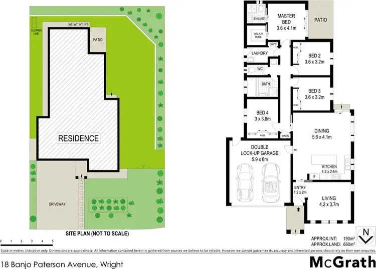 Floorplan of Homely house listing, 18 Banjo Paterson Avenue, Wright ACT 2611