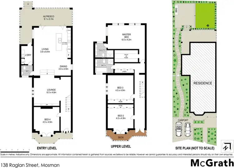 Floorplan of Homely house listing, 138 Raglan Street, Mosman NSW 2088